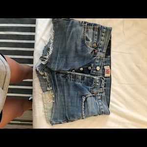 Vintage Levi cutoffs size 28 (fits normal size 26)